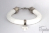 Productafbeelding Armband koord met kruis Noa wit