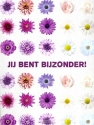 Productafbeelding Kaart jij bent bijzonder (bloemen)