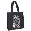 Productafbeelding Eco Bag Black Let al that you do be done with love