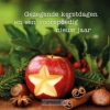 Productafbeelding Kerstkaart ster in appel gezegende kerst...