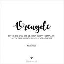 Productafbeelding Cadeaubordje letters vreugde