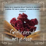 Productafbeelding Kaart gefeliciteerd met je doop