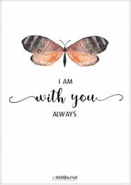 Productafbeelding Kaart I am with you always