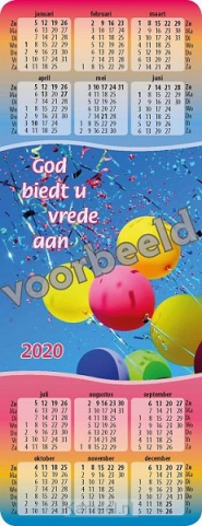 Productafbeelding Kalendertje 2020 set 10 (nettoprijs)